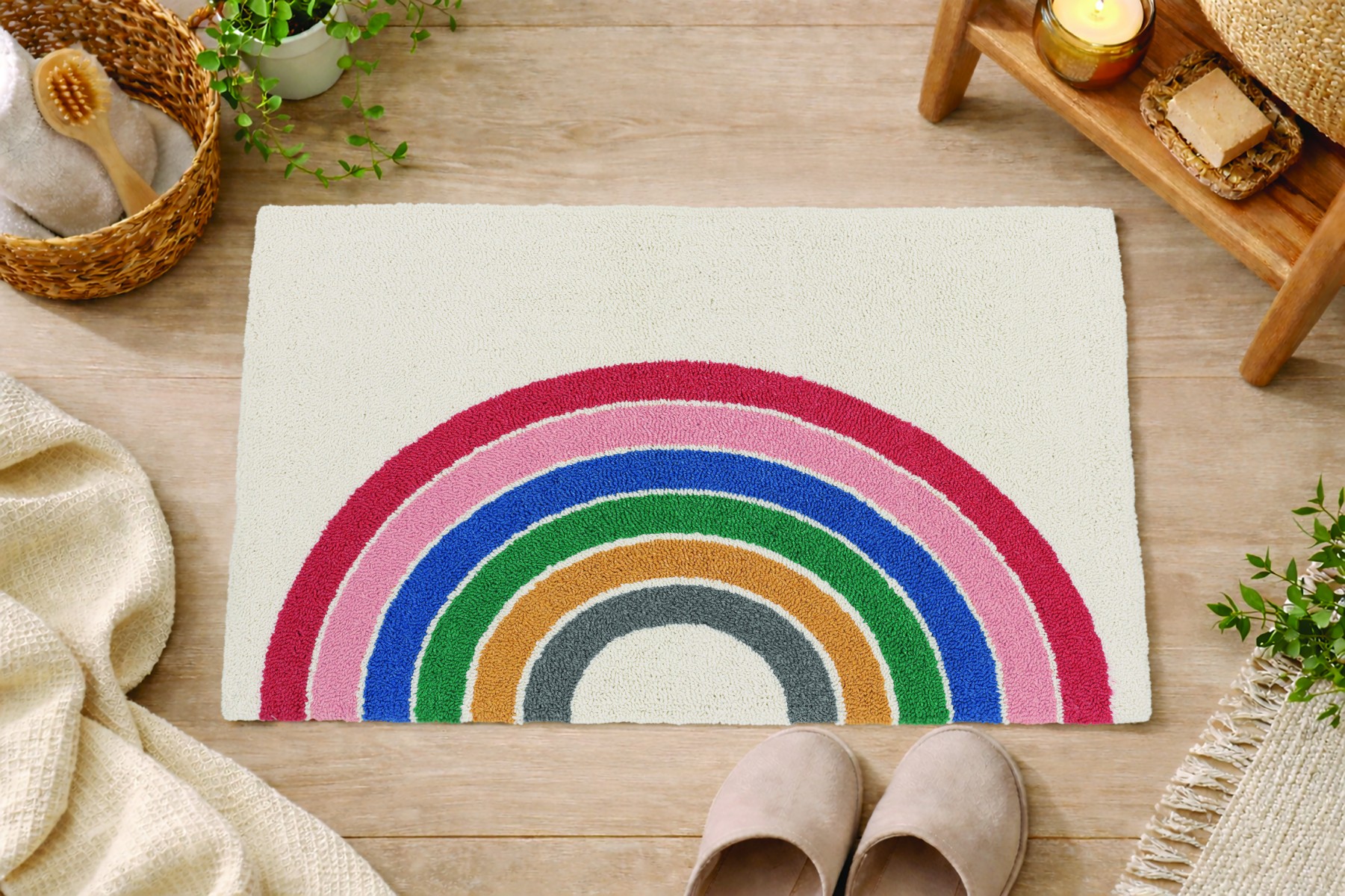 Punch Nakışı Paspas Kiti