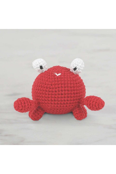 Hello Crafts Tığ İşi Mini Amigurumi Kiti - Crabby